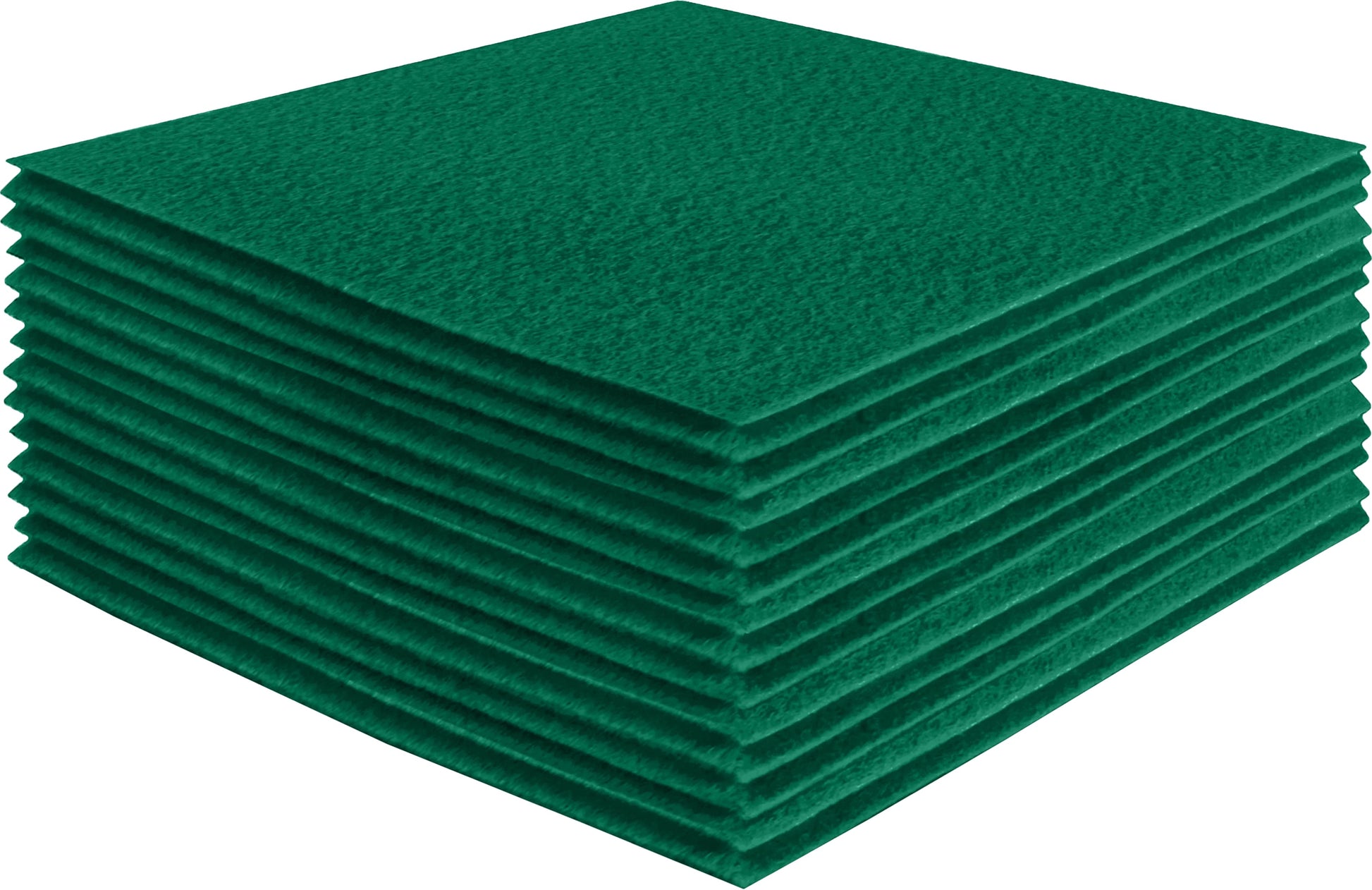 FabricLA Acrylic Felt Craft Sheet Packs – Kelly Green | Soft 100% Acrylic Felt Sheets for DIY & Crafts - Prismatic Fiber Arts