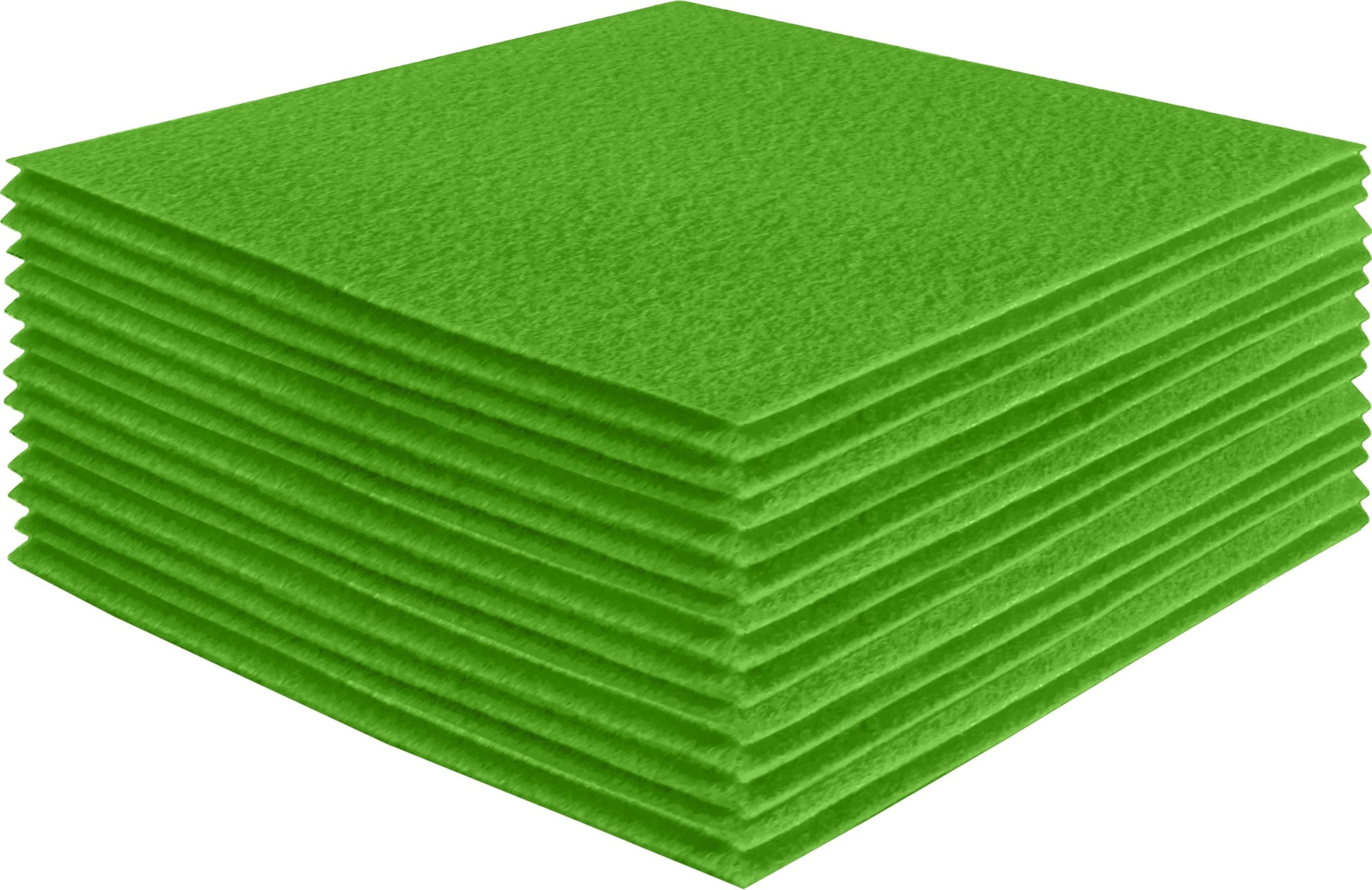 FabricLA Acrylic Felt Craft Sheet Packs – Lime | Soft 100% Acrylic Felt Sheets for DIY & Crafts - Prismatic Fiber Arts