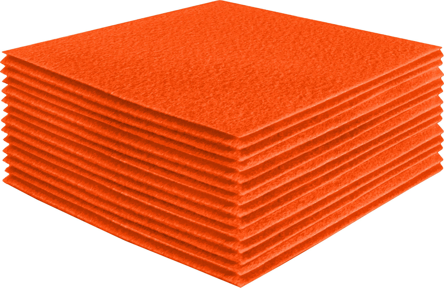 FabricLA Acrylic Felt Craft Sheet Packs – Light Orange | Soft 100% Acrylic Felt Sheets for DIY & Crafts - Prismatic Fiber Arts