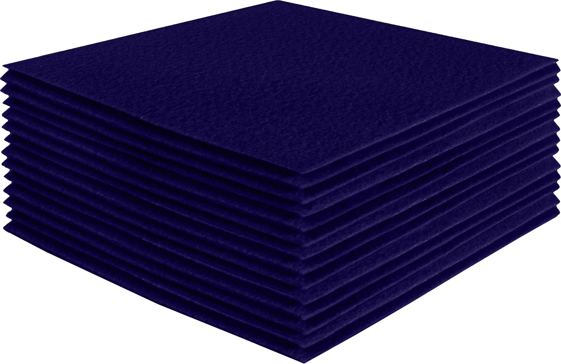 FabricLA Acrylic Felt Craft Sheet Packs – Navy Blue | Soft 100% Acrylic Felt Sheets for DIY & Sewing - Prismatic Fiber Arts