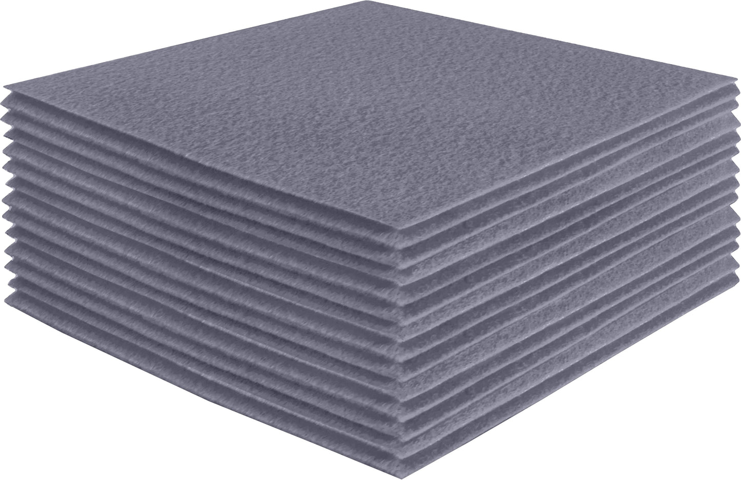 Acrylic Felt Craft Sheet Packs – Gray | 100% Soft Felt Sheets by FabricLA - Prismatic Fiber Arts