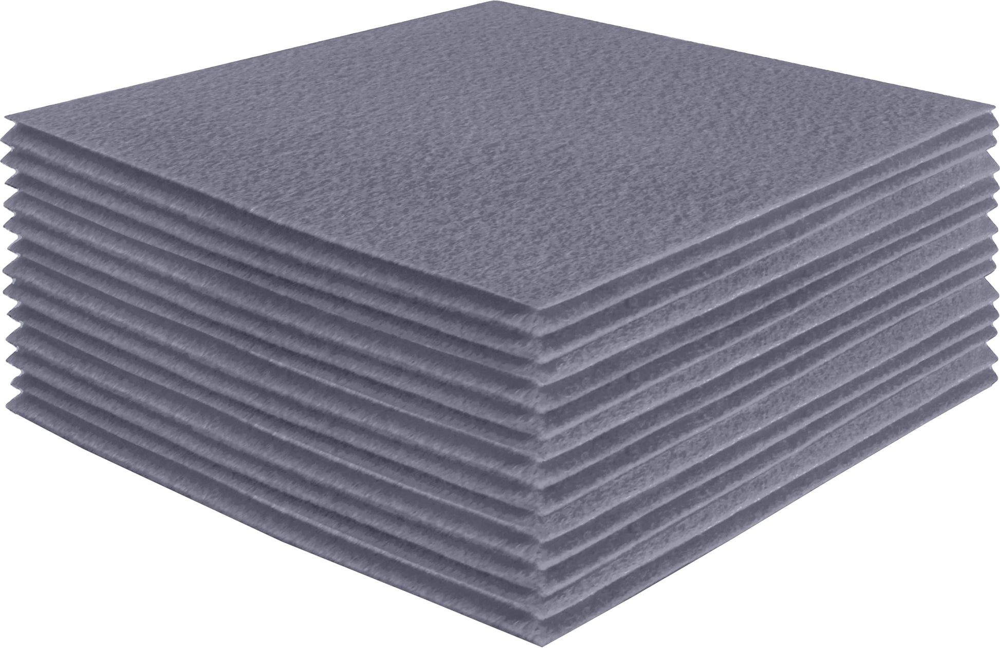 Acrylic Felt Craft Sheet Packs – Gray | 100% Soft Felt Sheets by FabricLA - Prismatic Fiber Arts