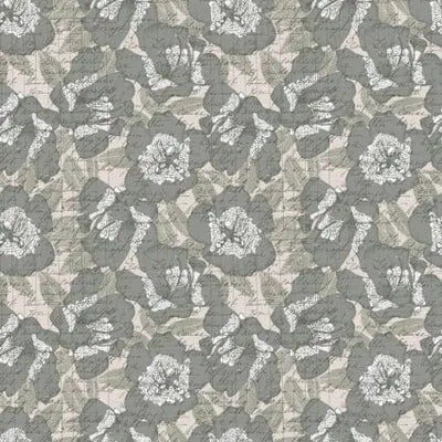118" Bud To Bloom Azelias Green Wideback Fabric per yard - Prismatic Fiber Arts
