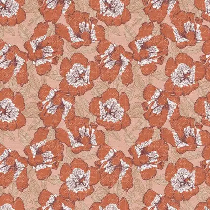 118" Bud To Bloom Azelias Pink Wideback Fabric per yard - Prismatic Fiber Arts