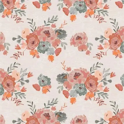 118" Bud To Bloom Bouquets Wideback Fabric per yard - Prismatic Fiber Arts