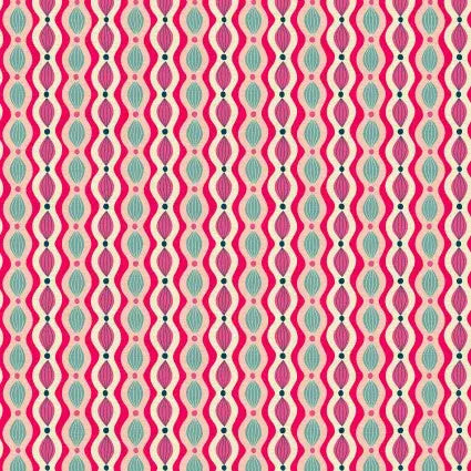 118" Paradise Birds Chain Pink Wideback Fabric per yard - Prismatic Fiber Arts