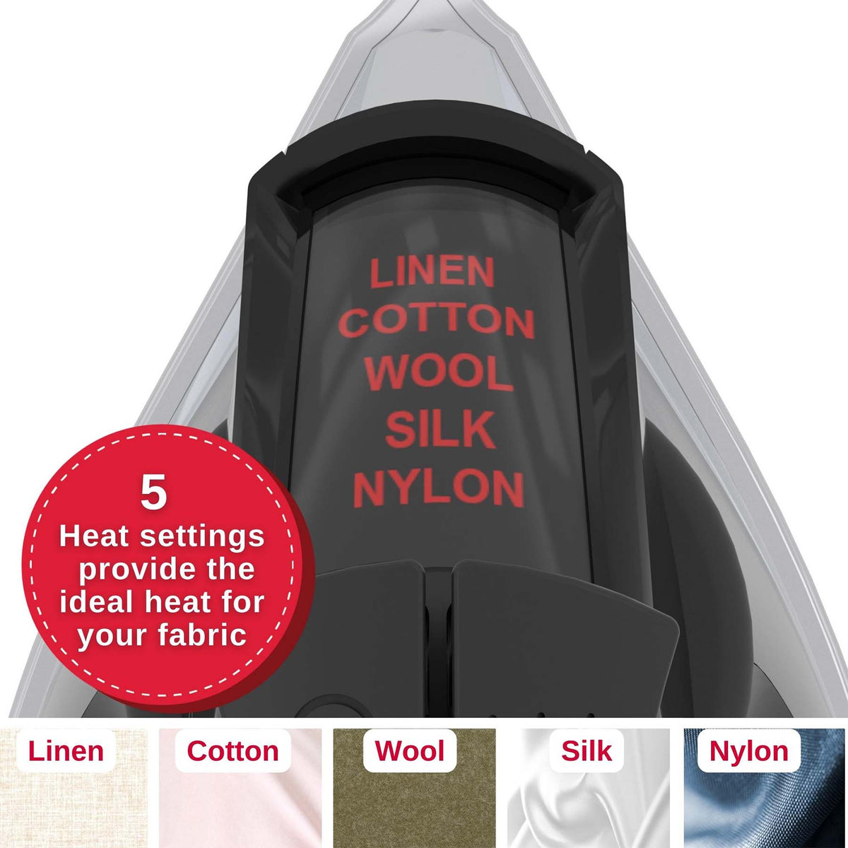 SINGER® SteamCraft Plus 2.0 Iron Black - Prismatic Fiber Arts