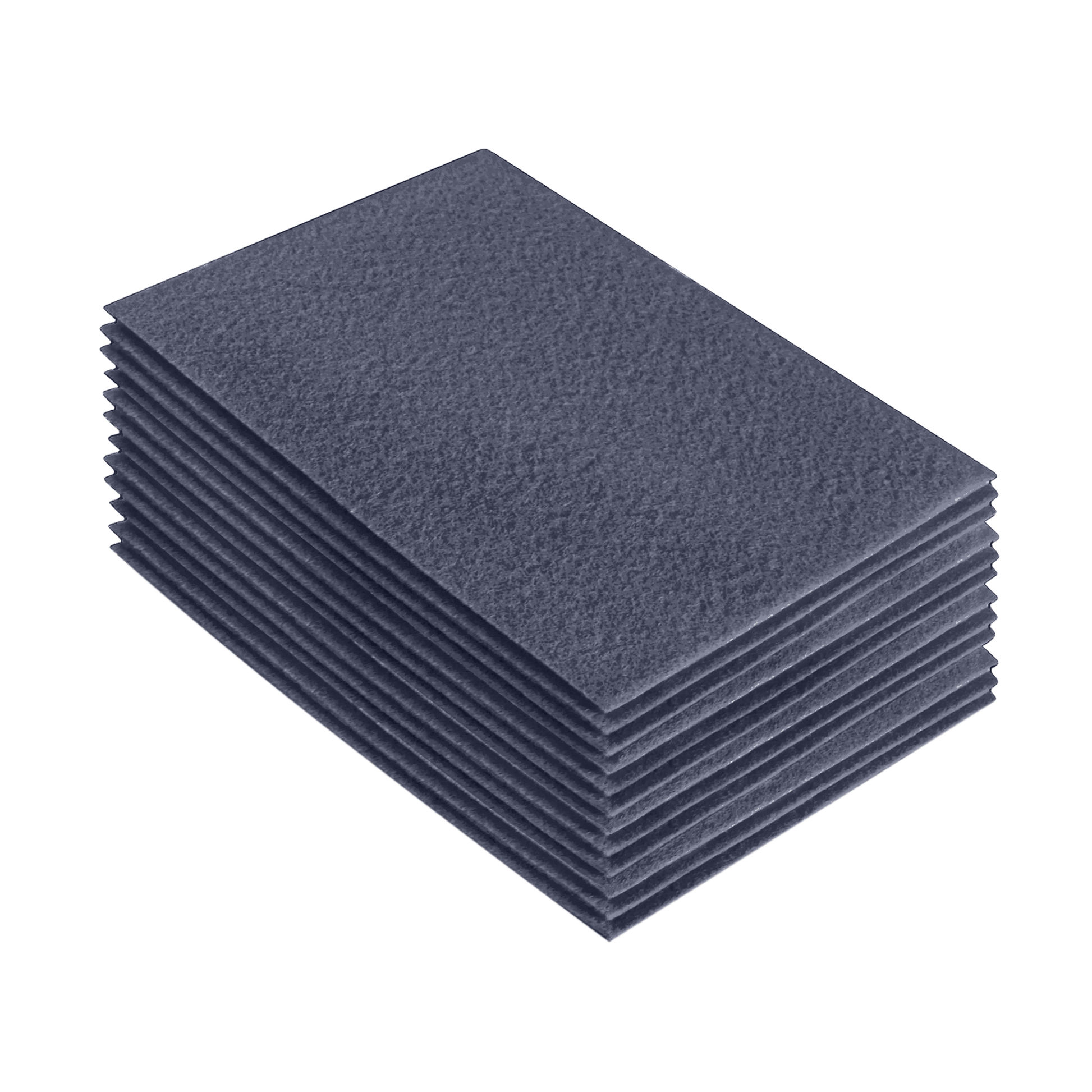 FabricLA Acrylic Felt 9"X12" Sheet Packs | Heather Grey - Prismatic Fiber Arts