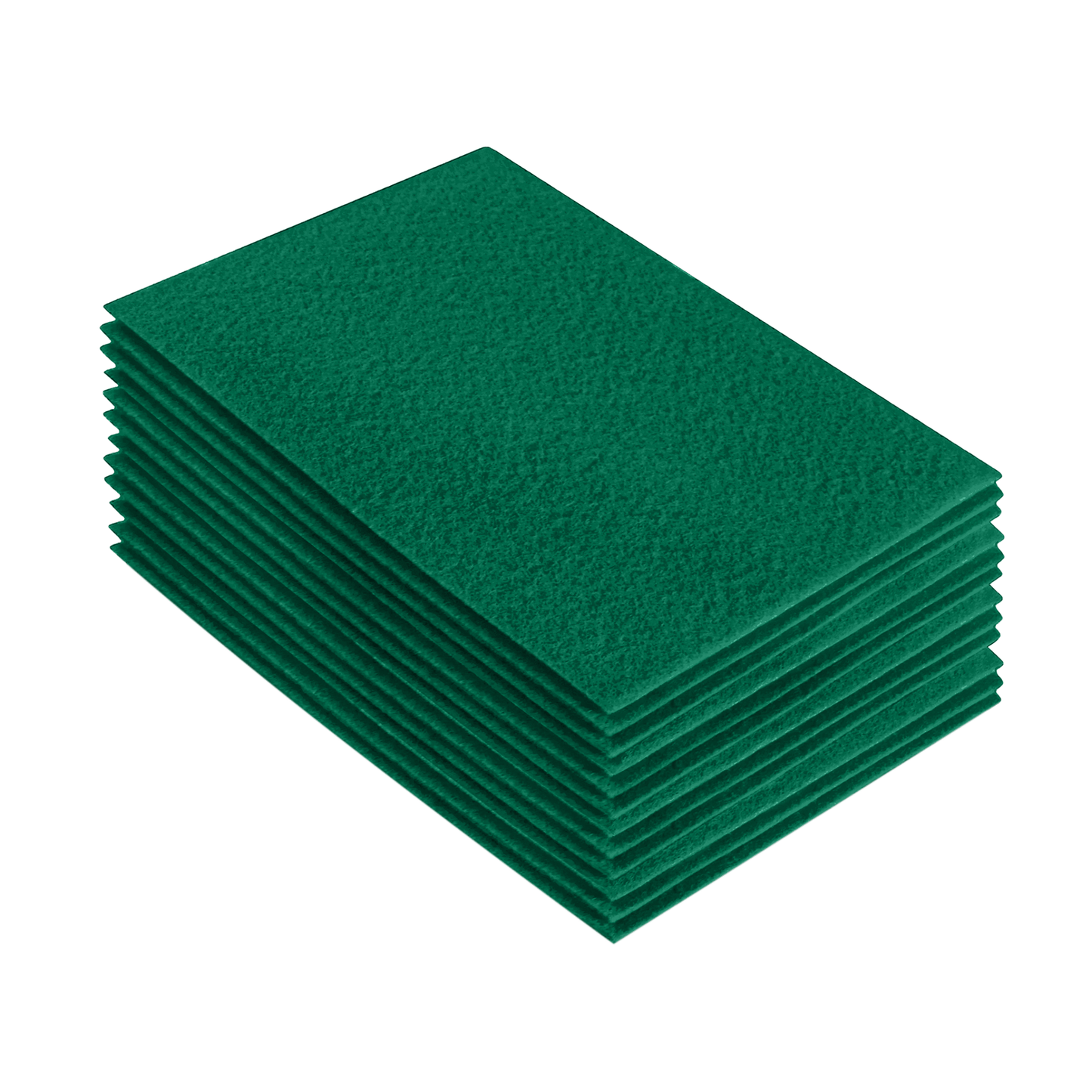 FabricLA Acrylic Felt 9"X12" Sheet Packs | Kelly Green - Prismatic Fiber Arts