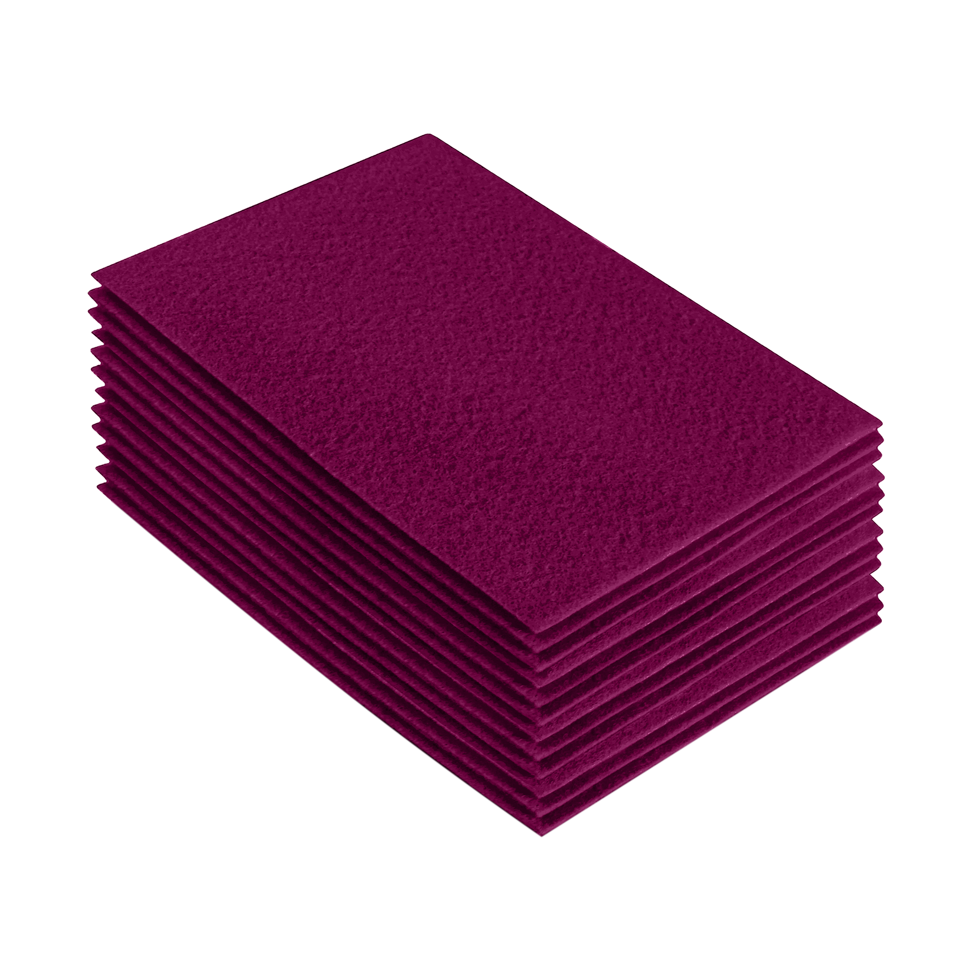 FabricLA Acrylic Felt 9"X12" Sheet Packs | Oxblood Burgundy - Prismatic Fiber Arts
