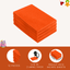 FabricLA Acrylic Felt 9"X12" Sheet Packs | Light Orange - Prismatic Fiber Arts