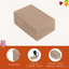 FabricLA Acrylic Felt 9"X12" Sheet Packs | Sandy - Prismatic Fiber Arts