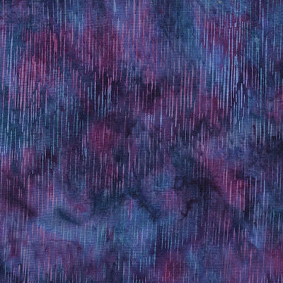 Essence Streamers-Multi Purple Magenta Batik 44"/45" Fabric Per Yard - Prismatic Fiber Arts