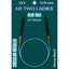Blue Silk | 12" Circular Knitting Needles | Ebony | 9 Sizes - Prismatic Fiber Arts