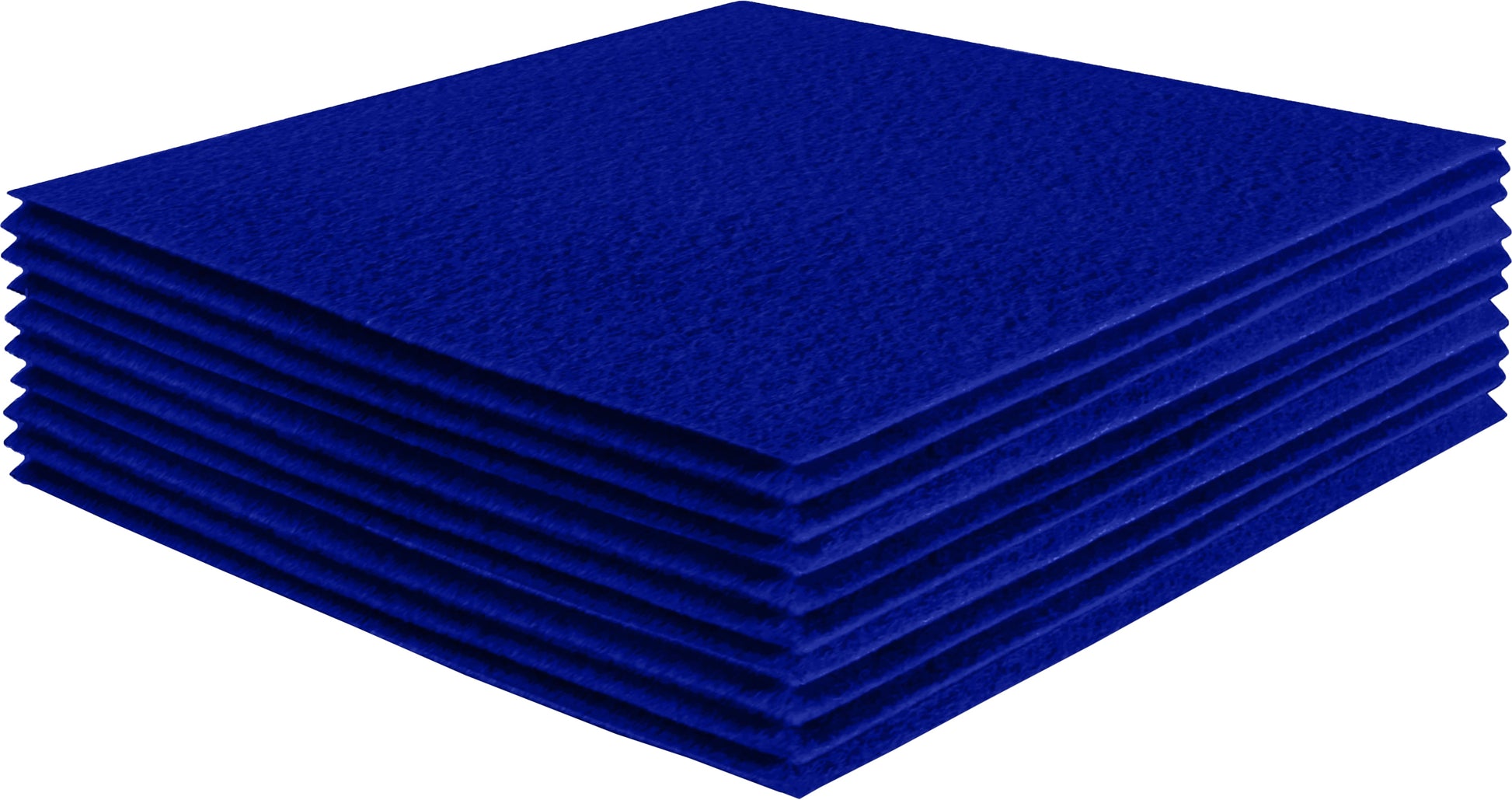 FabricLA Acrylic Felt Craft Sheet Packs – Royal Blue | Soft 100% Acrylic Felt Sheets for DIY & Crafts - Prismatic Fiber Arts