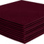 FabricLA Acrylic Felt Craft Sheet Packs – Burgundy | Soft 100% Acrylic Felt Sheets for DIY & Sewing Projects - Prismatic Fiber Arts