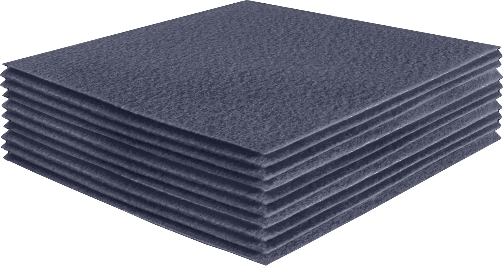 FabricLA Acrylic Felt Craft Sheet Packs – Heather Gray | Soft 100% Acrylic Felt Sheets for DIY & Crafts - Prismatic Fiber Arts