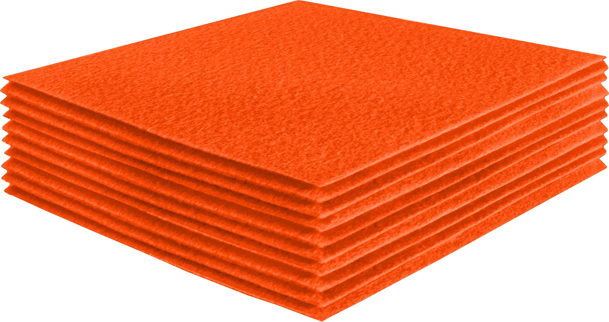 FabricLA Acrylic Felt Craft Sheet Packs – Light Orange | Soft 100% Acrylic Felt Sheets for DIY & Crafts - Prismatic Fiber Arts