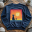 Cat Granny Square Sweatshirt - Prismatic Fiber Arts