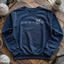 Knit heartbeat Sweatshirt - Prismatic Fiber Arts