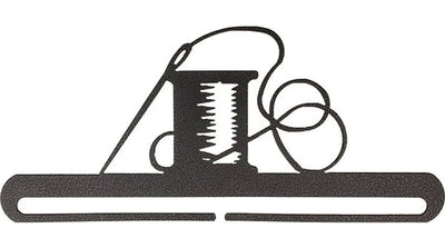 12in Needle & Thread Split Bottom Hanger Charcoal - Prismatic Fiber Arts