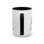 PFA "Logo" Accent Coffee Mug (11, 15oz) - Prismatic Fiber Arts