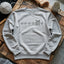 Knit heartbeat Sweatshirt - Prismatic Fiber Arts