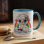 PFA "Logo" Accent Coffee Mug (11, 15oz) - Prismatic Fiber Arts