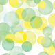 Yellow/Green Bubbles 108" Lemon/Lime Cotton Wideback Fabric Per Yard - Prismatic Fiber Arts