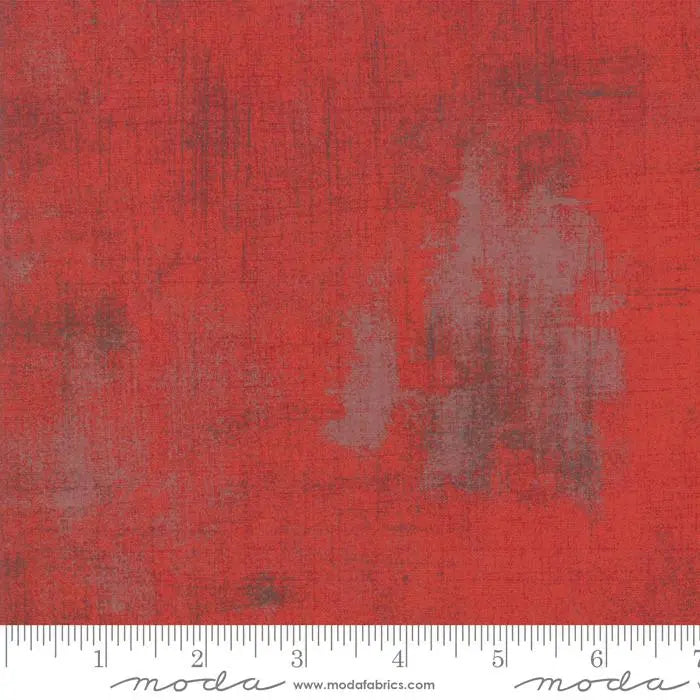 151 Red Moda Grunge - Fat Quarter - Prismatic Fiber Arts