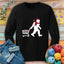 Bigfoot & yarn Long Sleeve T-shirt - Prismatic Fiber Arts