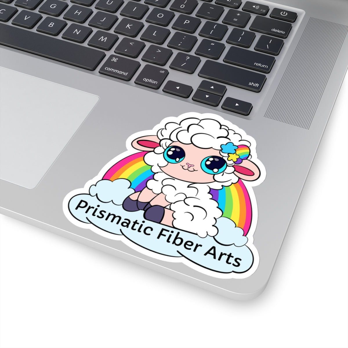PFA Logo Kiss-Cut Stickers - Prismatic Fiber Arts