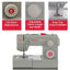 SINGER® Heavy Duty 4452 Sewing Machine - Prismatic Fiber Arts