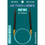 Blue Silk | 16" Circular Knitting Needles | Ebony | 9 Sizes - Prismatic Fiber Arts