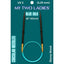 Blue Silk | 16" Circular Knitting Needles | Ebony | 9 Sizes - Prismatic Fiber Arts