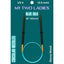 Blue Silk | 16" Circular Knitting Needles | Ebony | 9 Sizes - Prismatic Fiber Arts