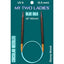 Blue Silk | 16" Circular Knitting Needles | Ebony | 9 Sizes - Prismatic Fiber Arts