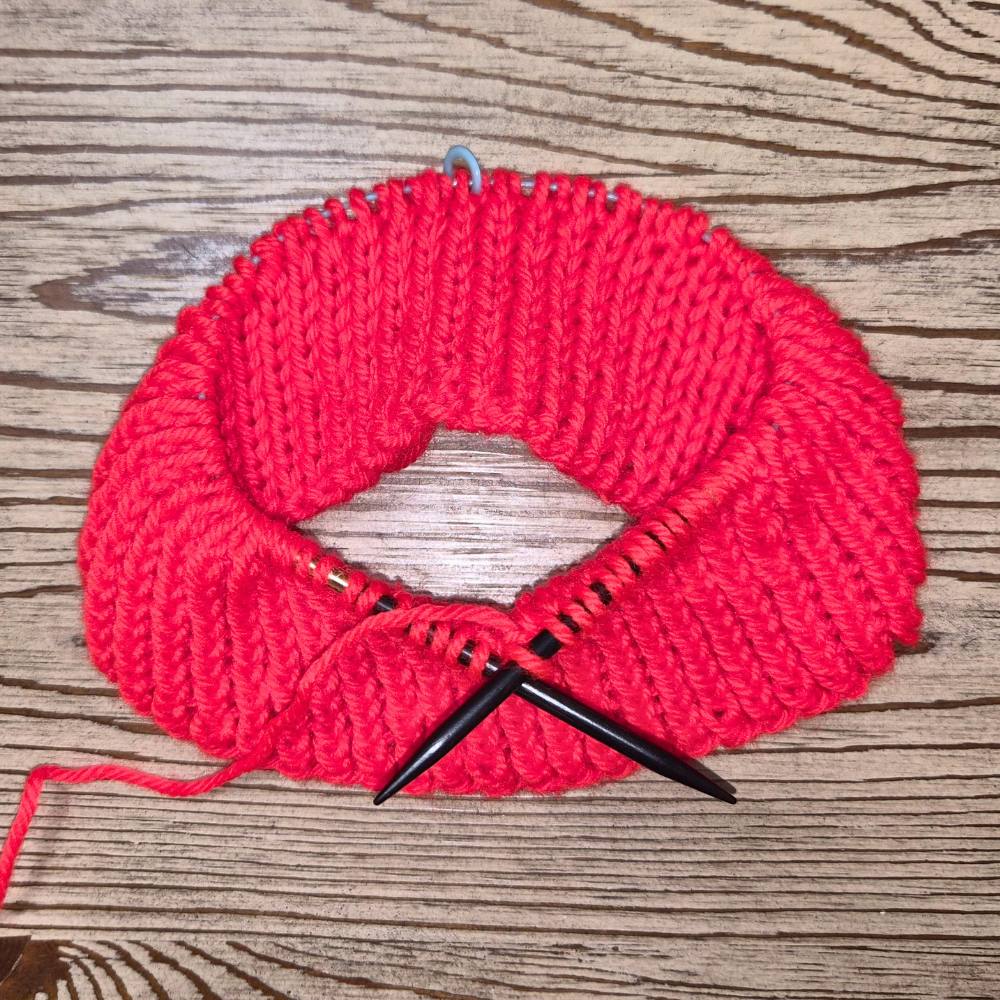 Blue Silk | 16" Circular Knitting Needles | Ebony | 9 Sizes - Prismatic Fiber Arts