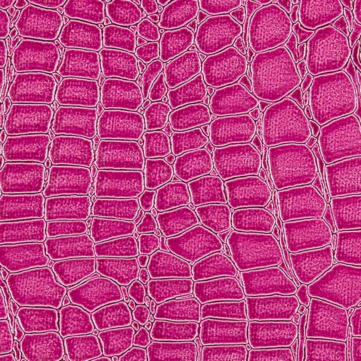 Faux Crocodile Vinyl Fabric - Prismatic Fiber Arts