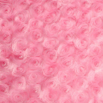 Swirl Rosebud Faux Fur Fabric - Prismatic Fiber Arts