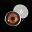 Dark Brown Elephant Sew-On Button Glass Eyes - Prismatic Fiber Arts