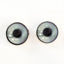 Power Button Computer Code Cyberpunk Sew-On Button Glass Eyes - Prismatic Fiber Arts