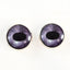 Purple Unicorn Sew-On Button Glass Eyes - Prismatic Fiber Arts