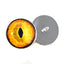 Goldenrod Tabby Cat Sew-On Button Glass Eyes - Prismatic Fiber Arts