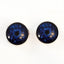 Dark Blue Cold Winter Zombie Sew-On Button Glass Eyes - Prismatic Fiber Arts