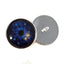 Dark Blue Cold Winter Zombie Sew-On Button Glass Eyes - Prismatic Fiber Arts