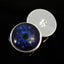 Dark Blue Cold Winter Zombie Sew-On Button Glass Eyes - Prismatic Fiber Arts