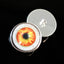 Yellow and Orange Spooky Sew-On Button Glass Eyes - Prismatic Fiber Arts