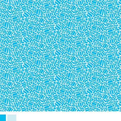 Dashes Sky Cheeto's World Cotton 44"/45" Fabric Per Yard - Prismatic Fiber Arts