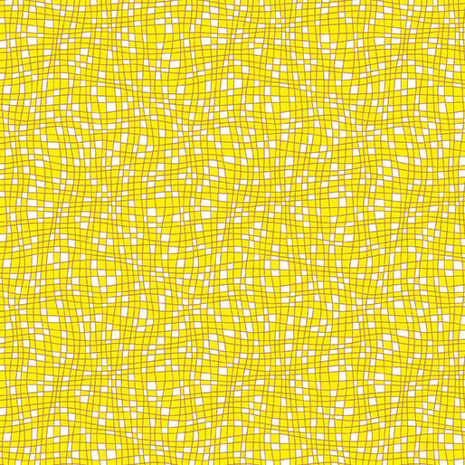 Teensy Checks Yellow Cheeto's World Cotton 44"/45" Fabric Per Yard - Prismatic Fiber Arts